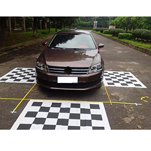 GOFORJUMP 1,6 x 1,2 m Kalibriertuch für Fahrzeugkamera, 2D-Kalibrierung für 360-Grad-Panorama-Panorama-System, DVR