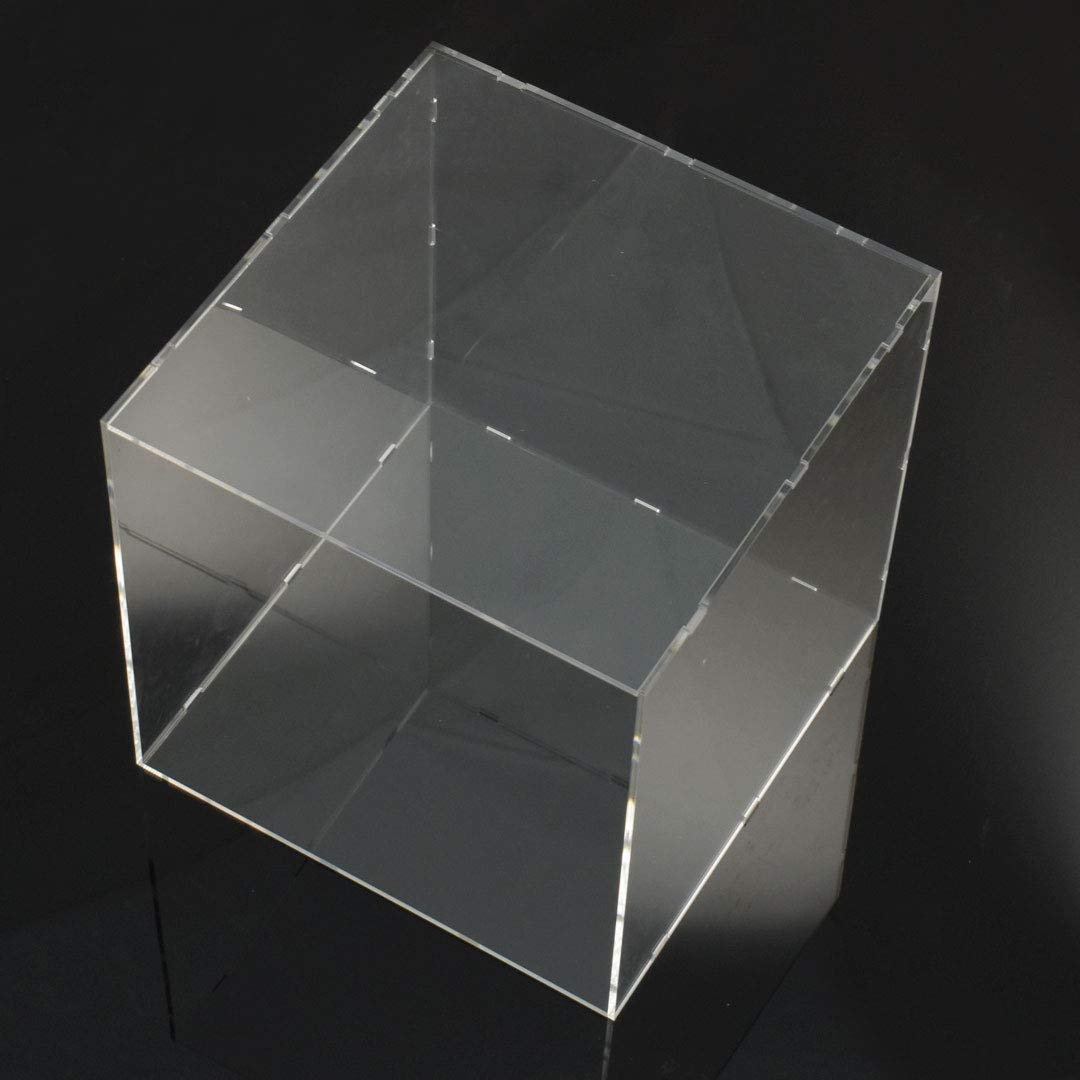 Danieli Store - Cubo Expositor de Metacrilato para Colecciones 20x20x20 cm. Vitrina Acrilica Transparente para Hostelería y Banquetes. Ideal como Caja para Exhibición de Figuras y Colecciones