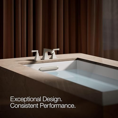 Miniatura 5 de Kohler T469-4V-CP Memoirs - Grifo de baño de alto flujo con boquilla sin desviación y manijas de palanca Deco, válvula no incluida, cromo pulido