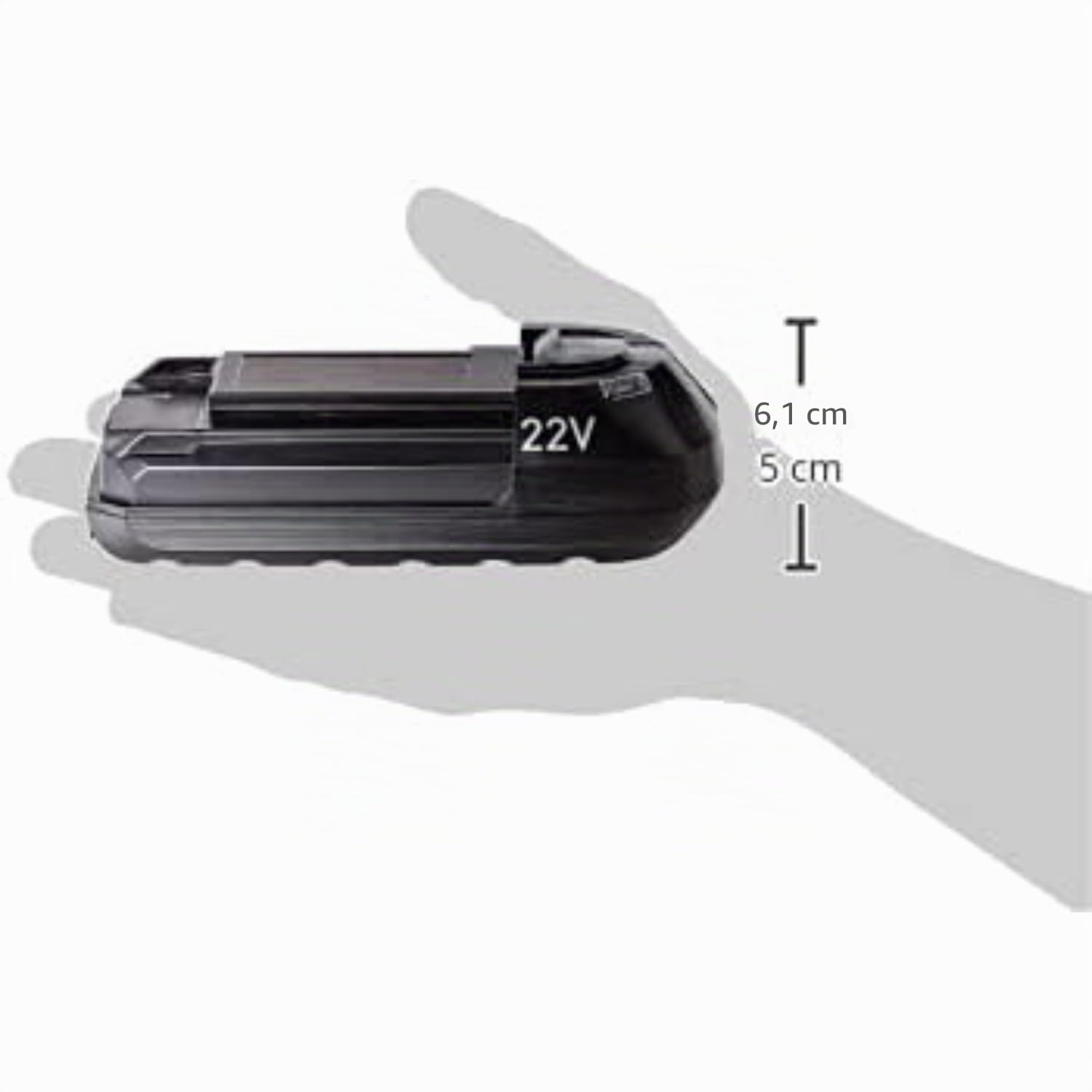 Rowenta ZR009700 Batteria Rimovibile da 22 V, per X-Force Flex 8.60, Compatibile con la Gamma RH96/TY96/EO96, 35 min di Autonomia Aggiuntivi