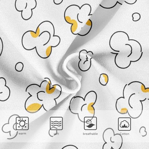 Girls and Toddler Underwear Cotton Tagless Brief Hipster Panties 2-8 Years4