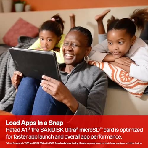 Image of SANDISK 1.5TB Ultra microSD UHS-I Card - Up to 195MB /s Read Speed, Full HD Video, V10, U1, C10, A1 - SDSQUJQ-1T50-GZ6MA