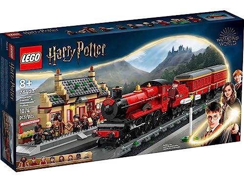 HARRY POTTER 76423 Hogwarts-Express und Bahnhof Hogsmeade (76423) - Lego - Immagine 1