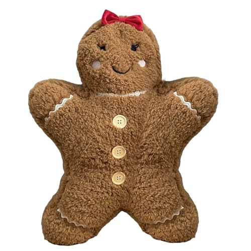 Oreiller Homme en pain d'épice - Coussin canapé salon pour décoration Noël