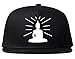 Kings Of NY Buddha Snapback Hat Cap Black