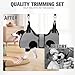 PAWCHIE Dog Grooming Hammock Harness for Dogs & Cats with Pet Nail Clipper Trimmer- Breathable Cat Hanger Sling for Trimming Clipping Nails-Dog Hammock Restraint Bag for Small Medium Large Dog, Grey S
