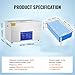 VEVOR Ultrasonic Professional Cleaner, 30 L Ultrasound Jewelry Cleaner with Digital Timer & Heater, Stainless Steel Industrial Sonic Cleaner 40kHz for Glasses, Watches, Rings, Small Parts