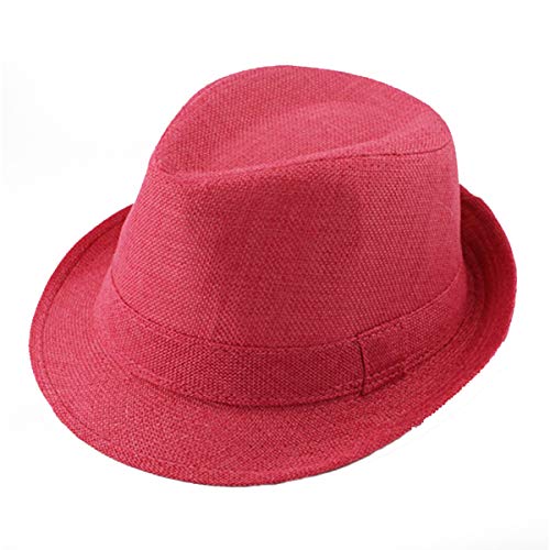 Baby Fedora Hat Solid Color Fedora Hat Kid, Age 2-6