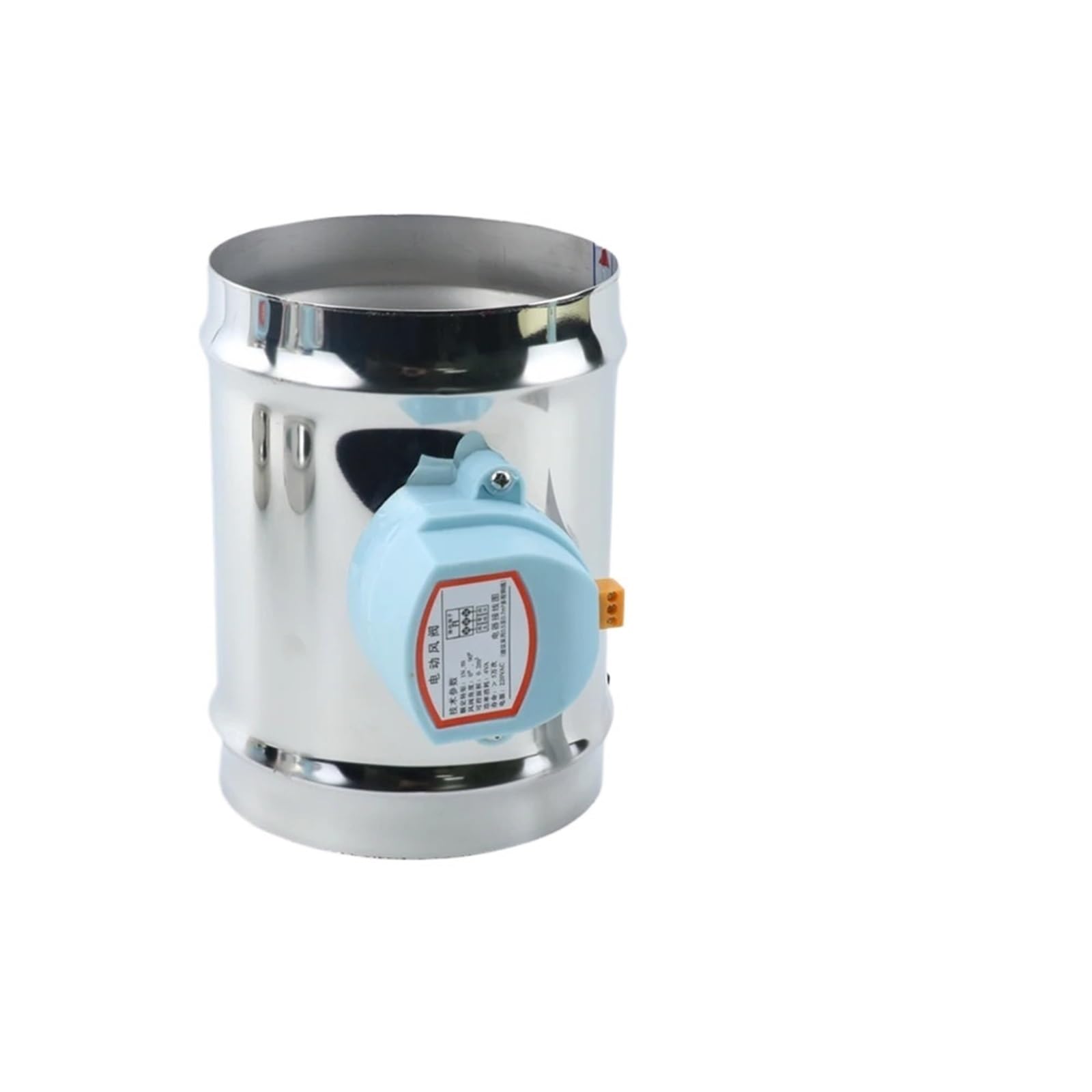 Clapet anti-retour électrique 150mm en acier inoxydable avec registre motorisé 220V CA