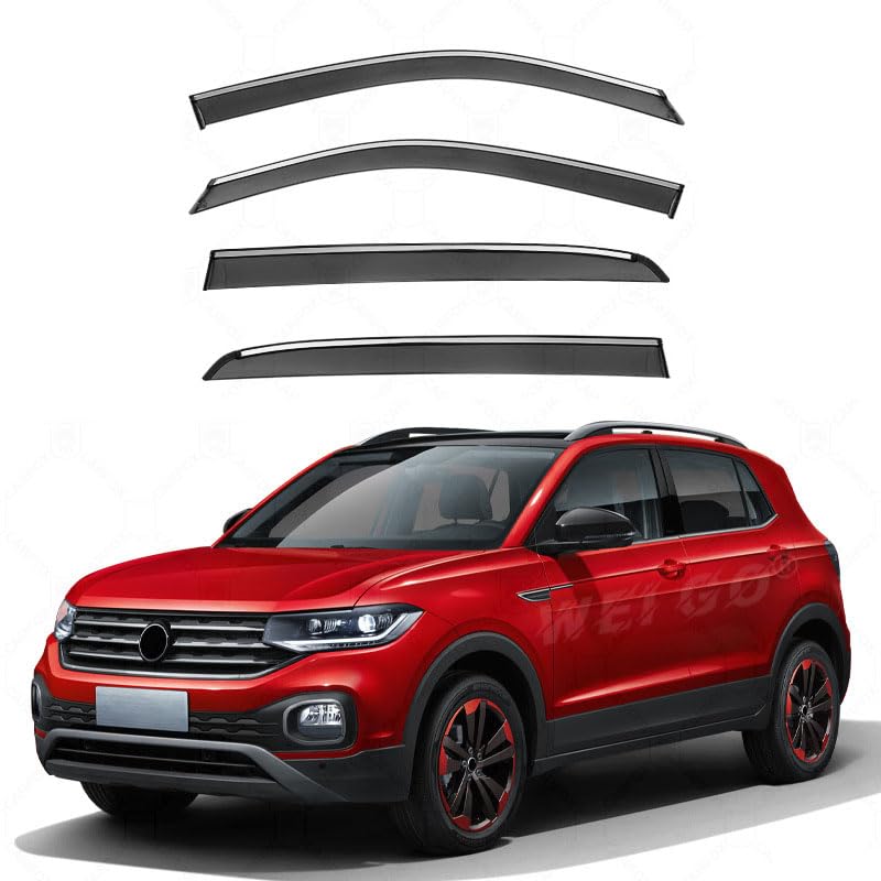 Déflecteurs de vent de voiture V-W Tacqua C11 2018+ pour voyager confortablement