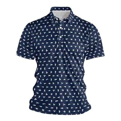 Polo de golf respirant homme avec poche t-shirt de sport