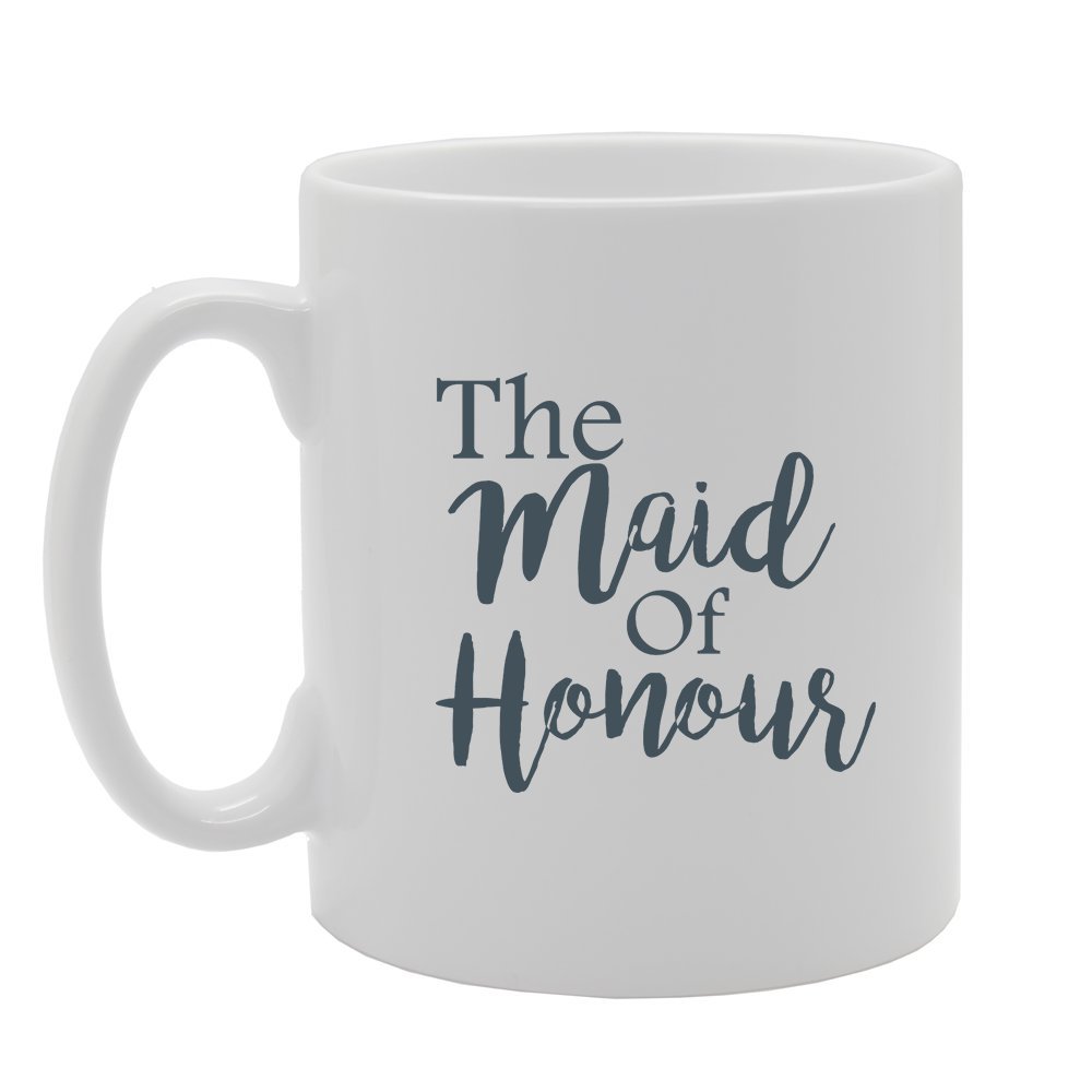 Coralgraph Inc Men's White Mg2734 The Maid Of Honour Novelty Gift Printed Tea Coffee Ceramic Mug