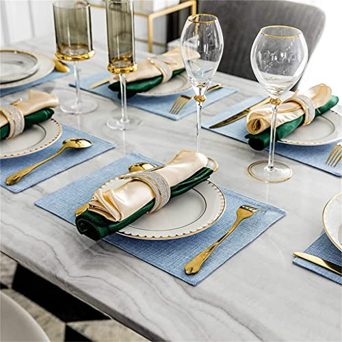 Sets de table dessous de verre sous-verres protection assiettes bols