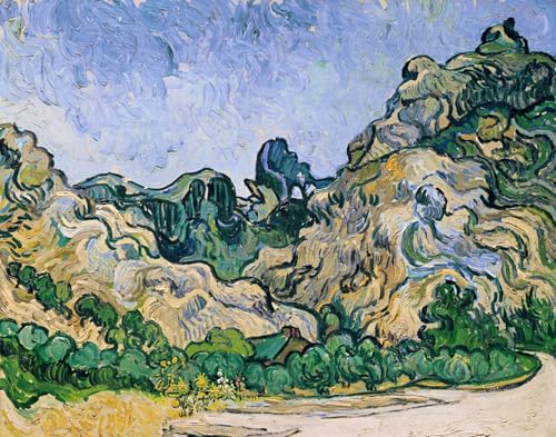 Toile les Alpilles Van Gogh affiche dcoration pour offrir