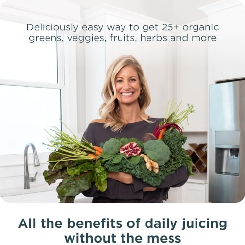 Ancient Nutrition SuperGreens Powder with Probiotics, Organic Berry Flavor Greens, Made from Real Fruits, Vegetables and Herbs, Digestive and Energy Support, 12 Servings, 3.2oz - Image 5