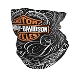 Soulzie Harley Davidson Warmer Winddichter Halswärmer für Radfahrer - Essentials für Europäisches Wetter 