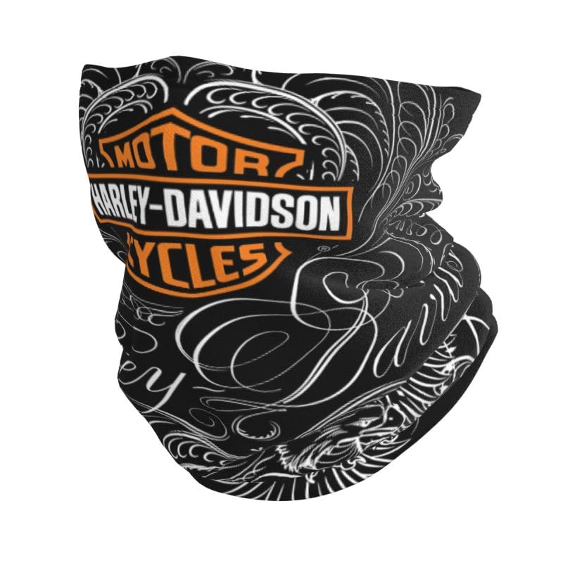 Soulzie Harley Davidson Warmer Winddichter Halswärmer für Radfahrer - Essentials für Europäisches Wetter ​