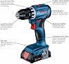 Taladro/atornillador inalámbrico compacto Bosch GSR18V-400B12 de 18V sin escobillas, kit con batería estándar de 2 Ah 4