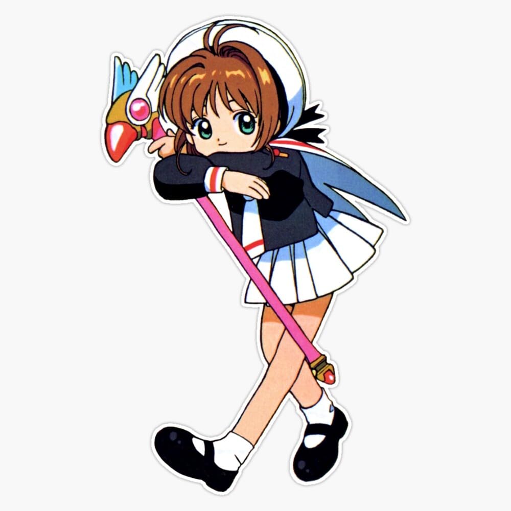 Cardcaptor Sakura Sticker Vinyl Waterproof Sticker Decal Car Laptop Wall Window Bumper St…