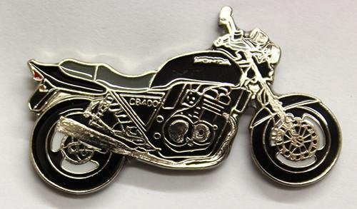 Honda CB400 Super Four Motorcycle Pin Badge