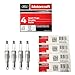 MAS Set of 8 Ignition Coils Pack Straight Boot & Motorcraft Spark plug SP546 SP515 Compatible with Ford F150 F250 F350 Super Duty Expedition Lincoln Navigator V8 5.4l Replacement for DG511 FD508