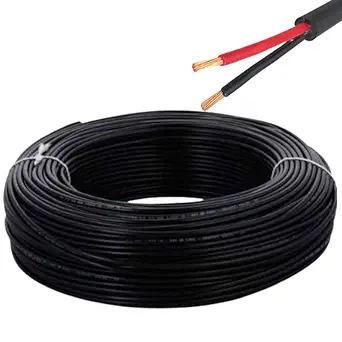 TechKing Copper 0.50MM (16/ 20MM) 2 Core Wire for Home or Domestic Industrial Electric Wiring, Electric Wire 90Mtr