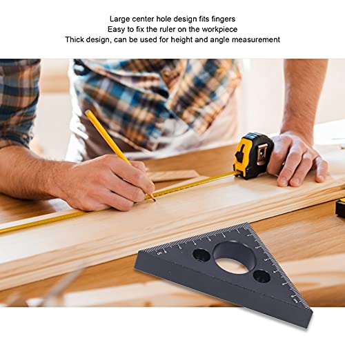 Regla para carpintería de 0-6 cm ideal para proyectos de bricolaje en el hogar 5