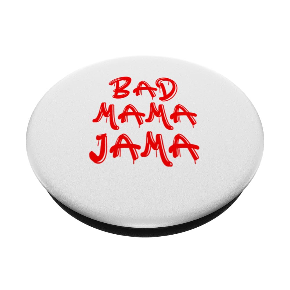 Amazon.com: Bad Mama Jama - Red Lettering PopSockets