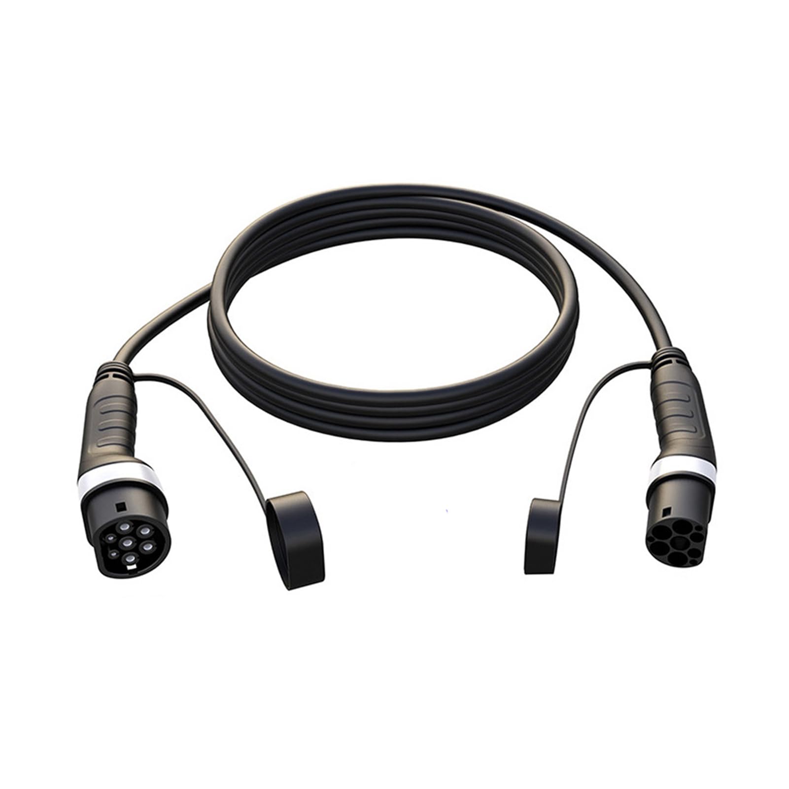 Cable de Carga trifásico de 480 V y 11 kW/22 kW, Tipo 2, 5 m. Cable de Carga E para vehículos eléctricos/híbridos enchufables (EV/PHEV). para, 16A/11KW