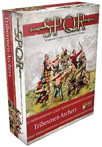 Arqueros galos SPQR Warlord Games miniaturas de infantería de plástico