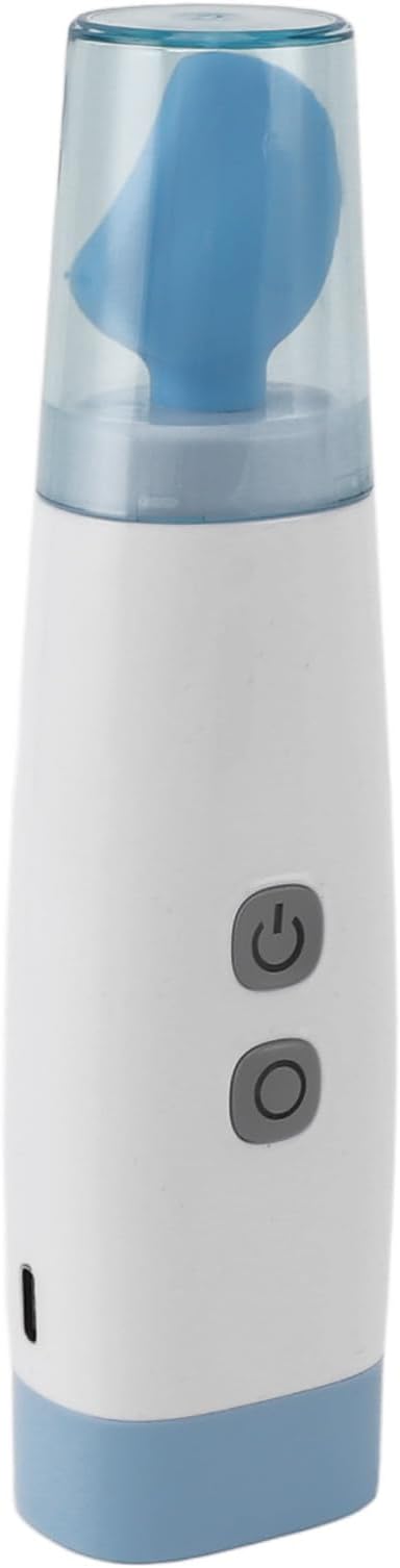 Ear Unclogger,Ear Pressure Relief Device 6 Speed Adjustable Fast Charging with Dustproof Cap Eustachian Ear Unclogger for Adult Kid Air Traveler Swimmer Diver