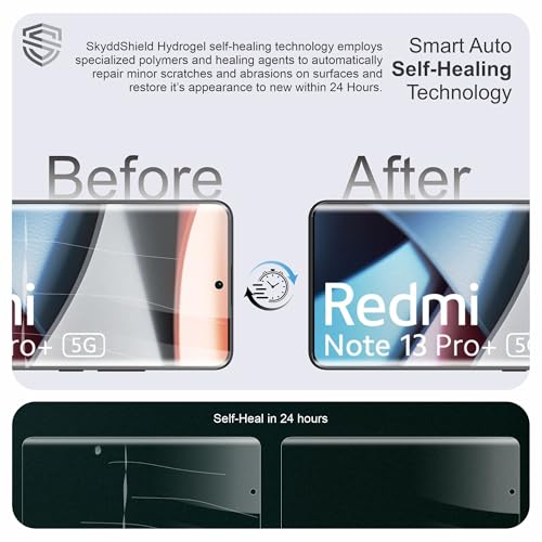 Image of TPU hydrogel Edge to Edge Screen Protector Guard For Redmi Note 13 Pro Plus (6.73 Inch) With Installation Kit | Fingerprint Compatible | Edge to Edge Coverage