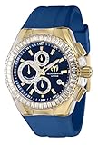 Technomarine Herren Analog Quarz Uhr mit Silikon Armband TM-121158