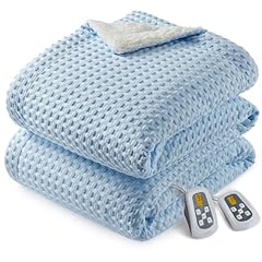 Light Blue-waffle Weave