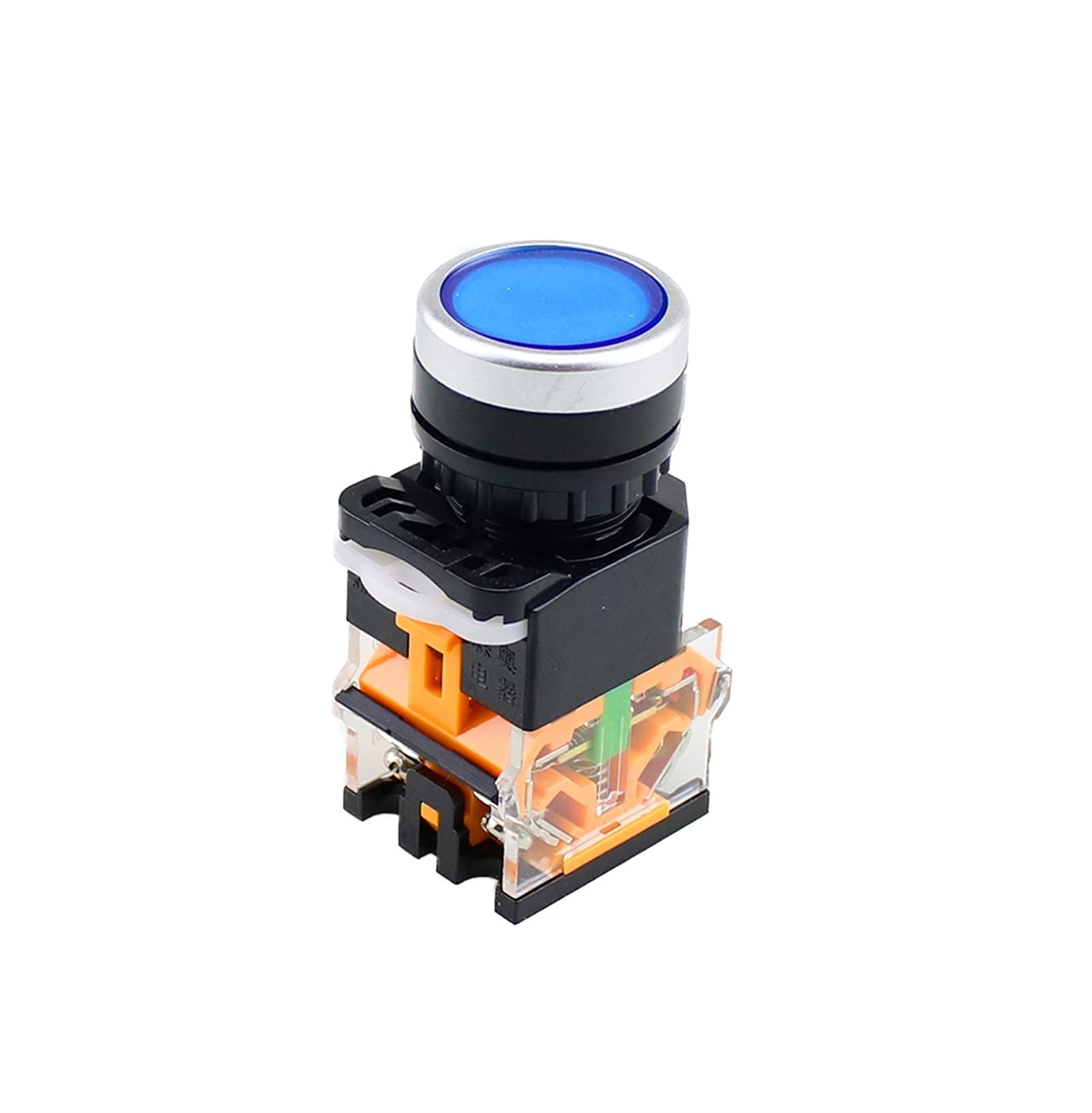 Y☆203 ぶるー uxcell a16031500ux1771 LA38-203 AC 400V 10A 2 Position ON