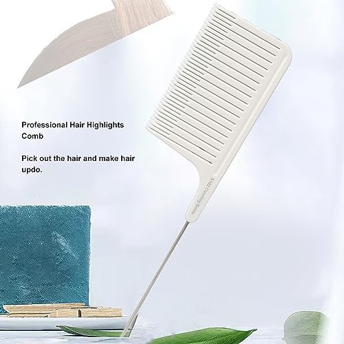 Peine para Mechas con Punta de Acero y Mango Ergonómico miniatura 3
