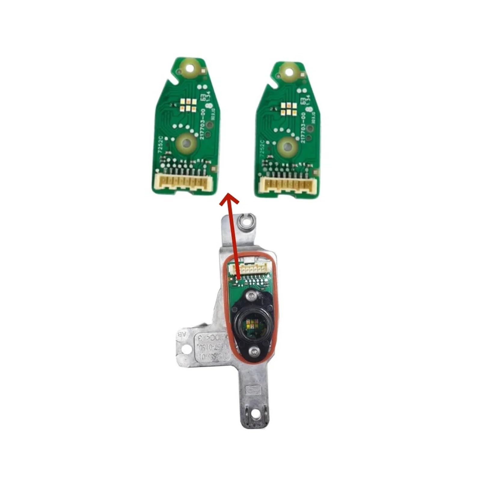 Nowy moduł LED reflektora światło do jazdy dziennej DRL OE #215.659.01 215.659.02 dla 2019 2020 2021 2022 2023