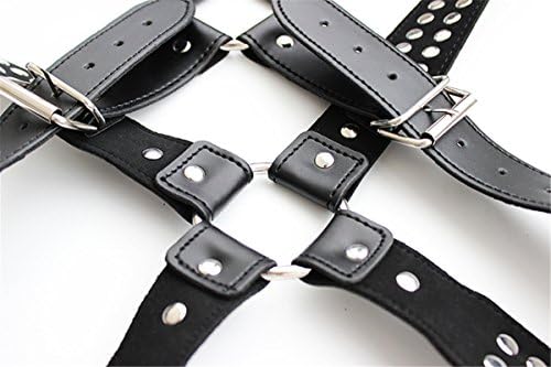 Shawa M nner Gay Brust Geschirre Harness X Riemen Niet Einstellbar 