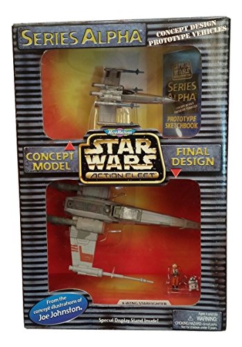 Barbie Star Wars Micro Machines Action Fleet Series Alpha X-wing Starfighter By Galoob