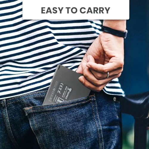Image of Tobo Wireless Bluetooth Foldable Keyboard Full Size Multi-Device Portable Keyboard, Compact, Silent & Rechargeable, Connect Upto 3 Devices for Tablet /Laptop /Phone /Android TD-B089