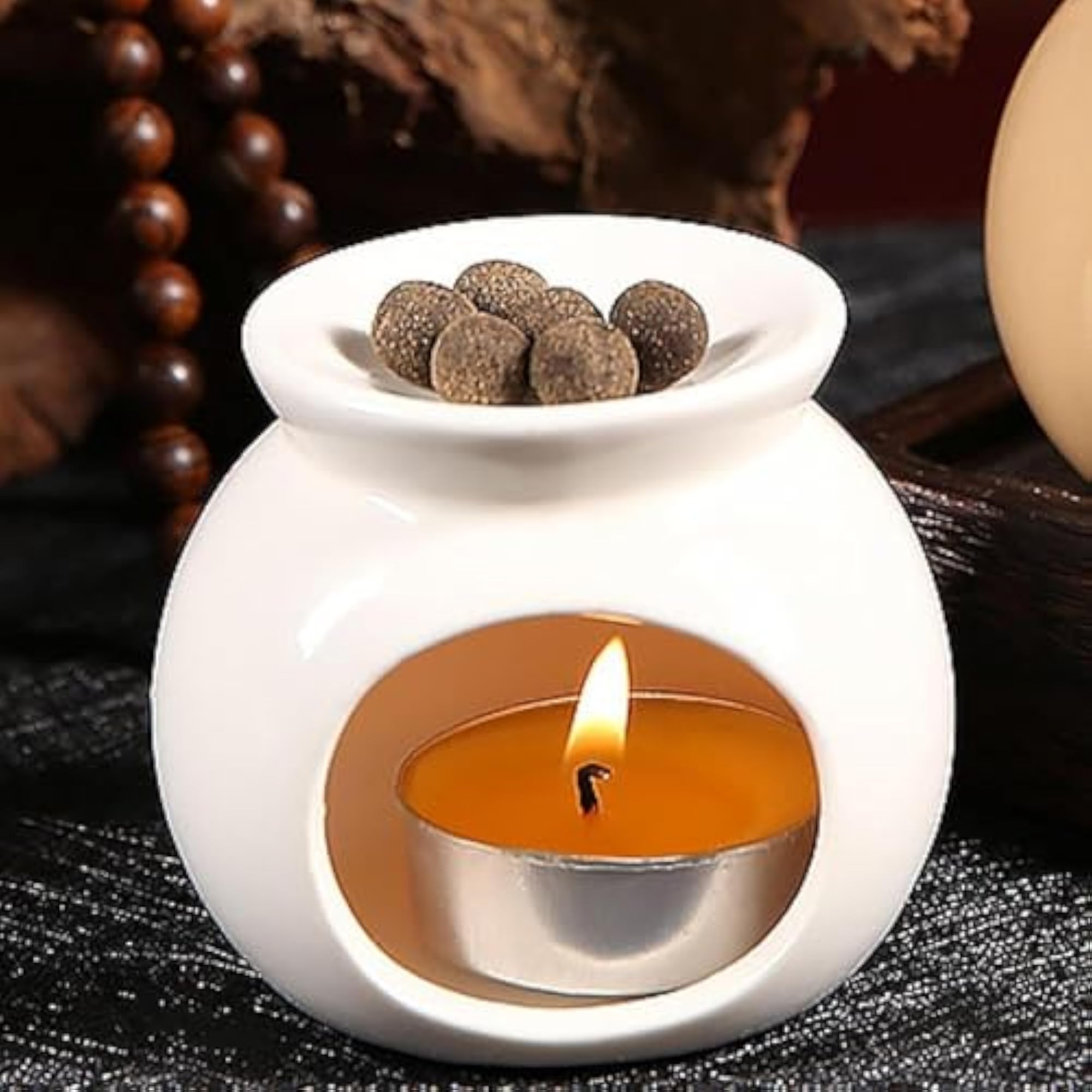 Ceramic Essential Oil Burner Tea Light Candle Holder