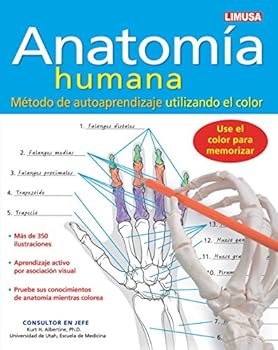 Paperback ANATOMIA HUMANA METODO DE AUTO APREN. UTILIZANDO EL COLOR [Spanish] Book
