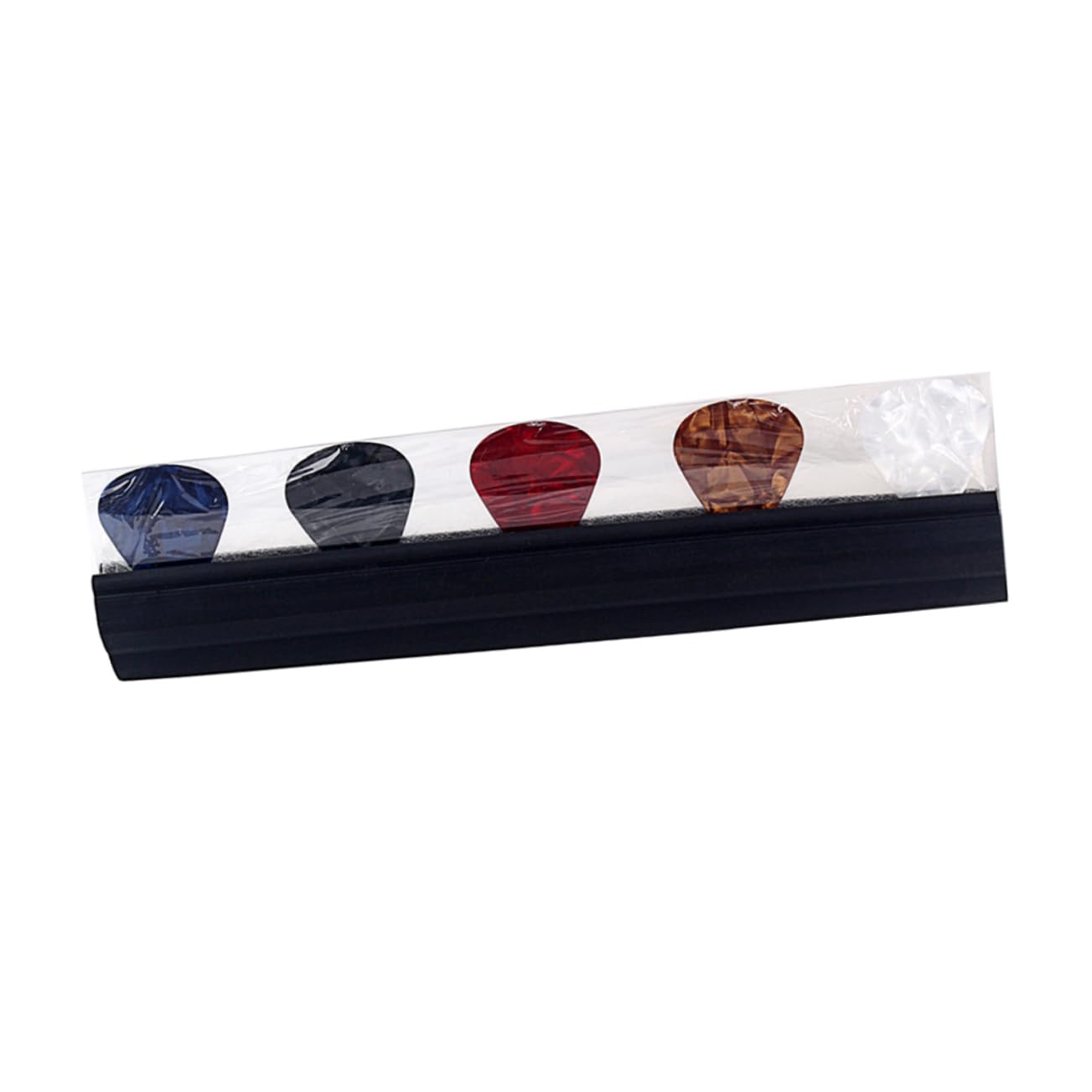 HANABASS Guitar Picks Clamp Holder 5 Random Colors Easy Install on Mic Stand for Stage Use