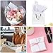 White Tissue Paper for Gift Bags - 30 Sheets of White Wrapping Tissue Paper Bulk Packaging Paper for Weddings Birthday DIY Project Christmas Gift Wrapping Crafts Decor (14 x 20 Inch)