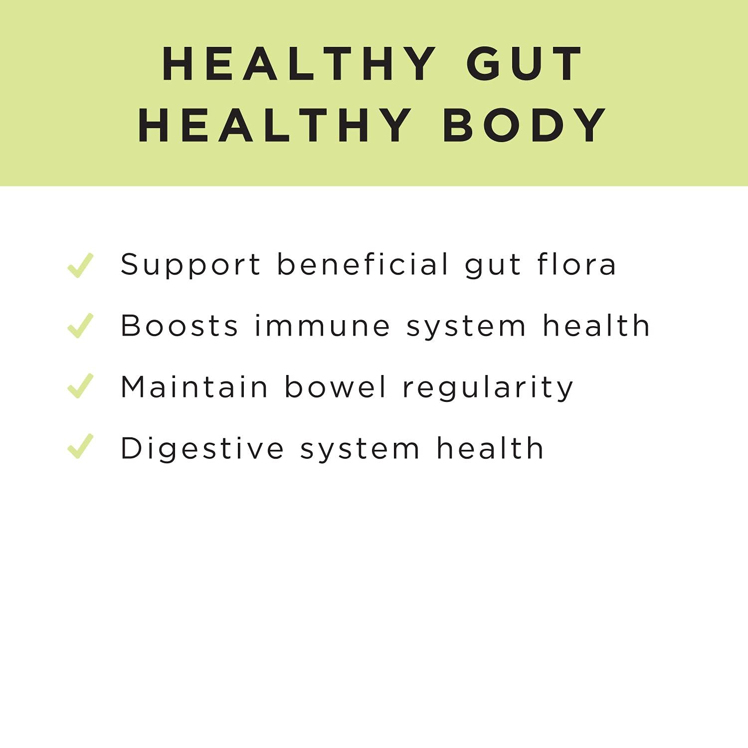 JSHealth Vitamins Gut Health and Immunity Formula, 30 Capsules — Amazon image 3