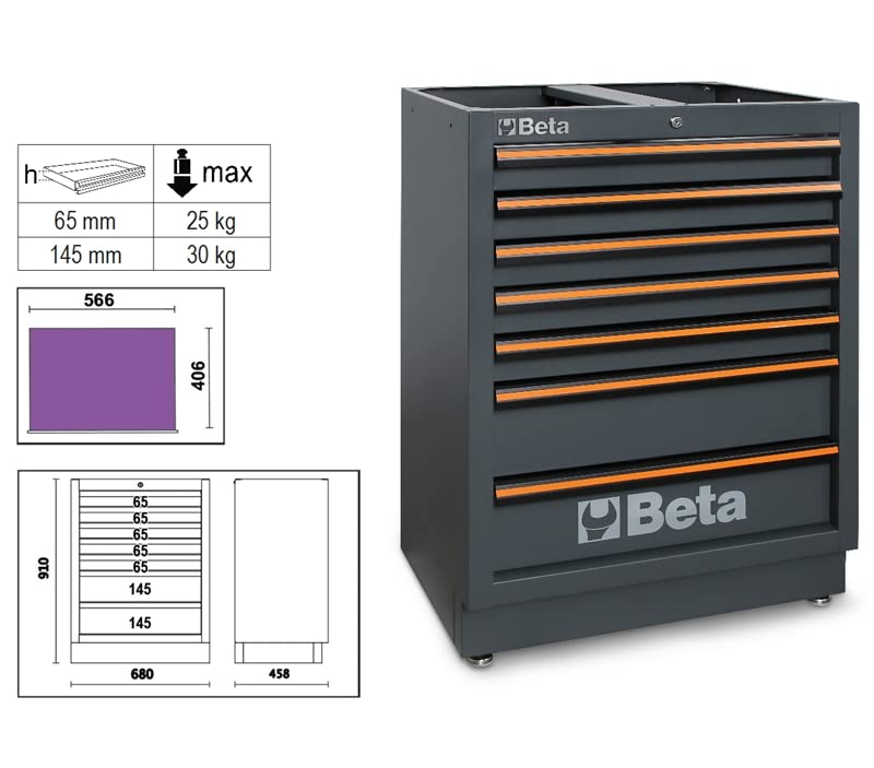 BETA MODULI 7 CASSETTI 680 MM C45 M7 PRO