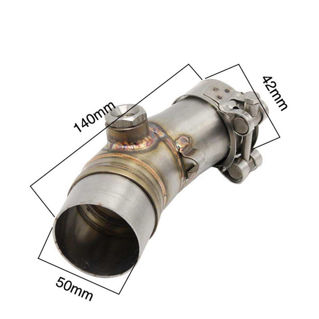 Tuyau De Liaison à Mi Section D'échappement Reliant Les Tubes Coudés pour Kawasaki ER6N
