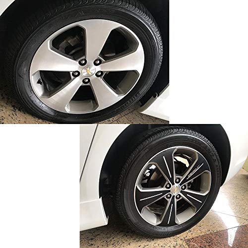 Kit Adesivos De Roda Cruze Acessório Fibra De Carbono Preto