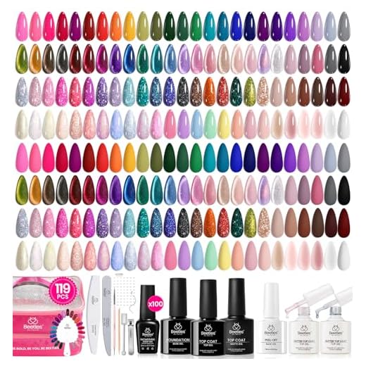 100 Colors Gel Nail Polish Set