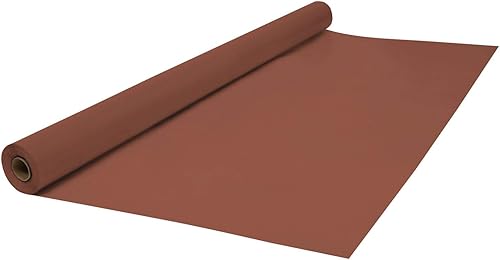 Miniatura 4 de Table Mate USA - Mantel desechable de plástico azul marino, 40 x 300 pies, hecho en los Estados Unidos, Navidad, graduación, cumpleaños, fiestas,